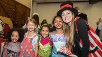 Kids and NBDC stuff dressed up for Halloween